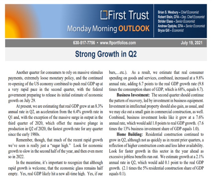 Strong Growth in Q2