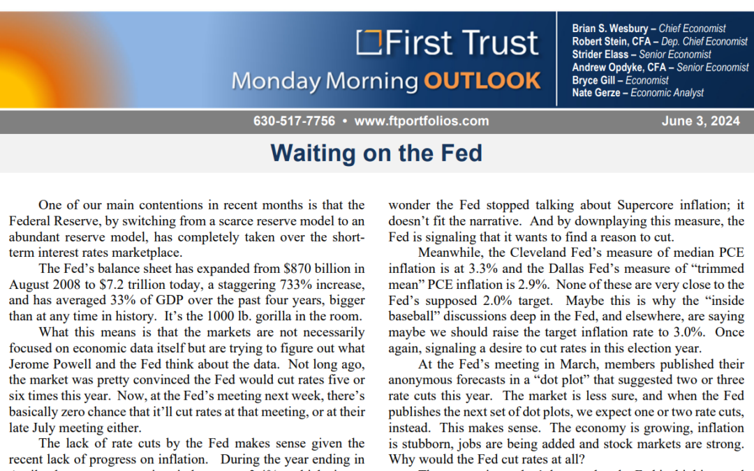 Waiting on the Fed